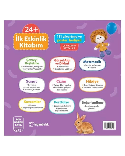 İlk Etkinlik Kitabım Çek Kopar Sayfalar - 2