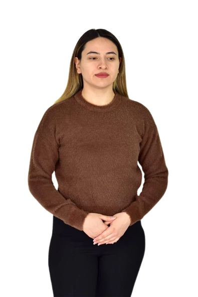 Kadın Yumoş Spor Triko Kazak BGL-ST03365 - 3