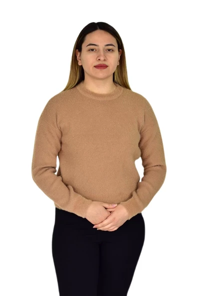 Kadın Yumoş Spor Triko Kazak BGL-ST03365 - 2