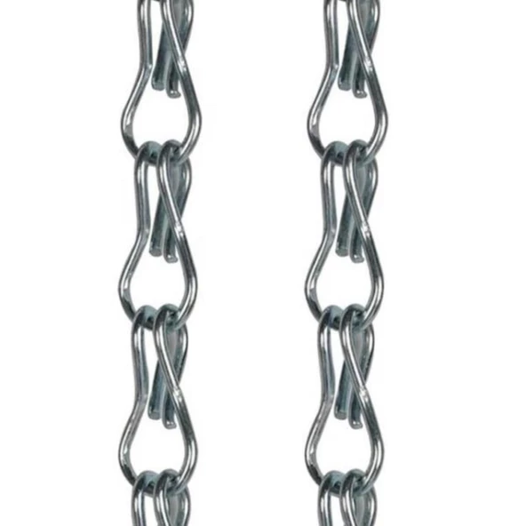 Avize (Floresan) Zinciri Krom Kapı Otomat Zinciri 1.20mm 1 Metre - Resim 2