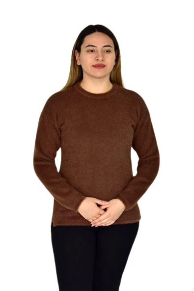 Kadın Yumoş Spor Triko Kazak BGL-ST03368 - Resim 2