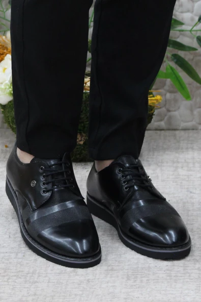 Fort Rasgo 2706 Siyah Eva Taban Hafif Erkek Ayakkabı - Resim 2