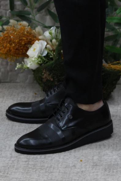 Fort Rasgo 2706 Siyah Eva Taban Hafif Erkek Ayakkabı - Resim 3