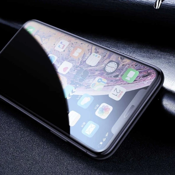 Apple iPhone 11 pro  (5.8") Logis Full-Screen Hayalet Ekran - 5