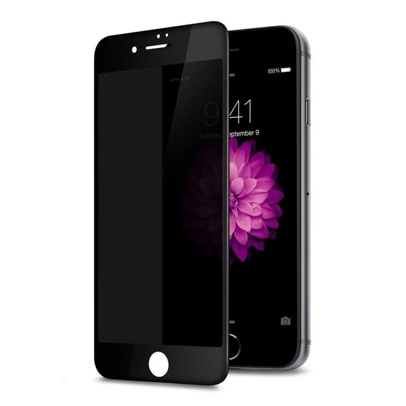 İphone 7-8 Plus LOGİS Hayalet Privacy Gizli 6D Ekran Koruyucu Cam