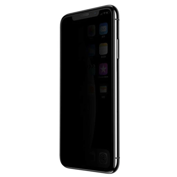 İphone 7-8 Plus LOGİS Hayalet Privacy Gizli 6D Ekran Koruyucu Cam - 3