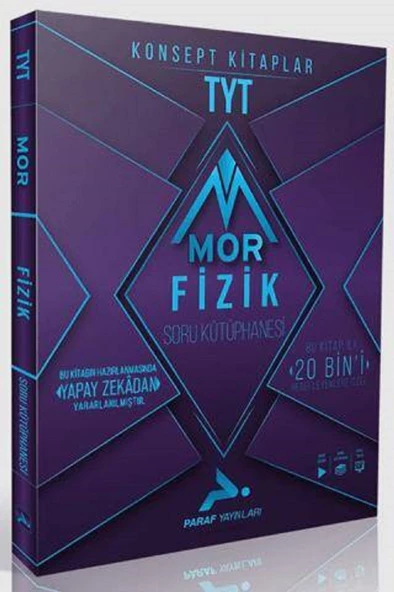 TYT Mor Fizik Soru Kütüphanesi Paraf yayınları