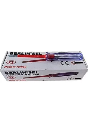 12 Adet Kontrol Kalemi Düz Uç Berlin-Sel - 3