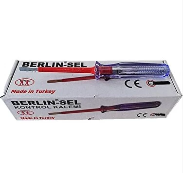 12 Adet Kontrol Kalemi Düz Uç Berlin-Sel - 2