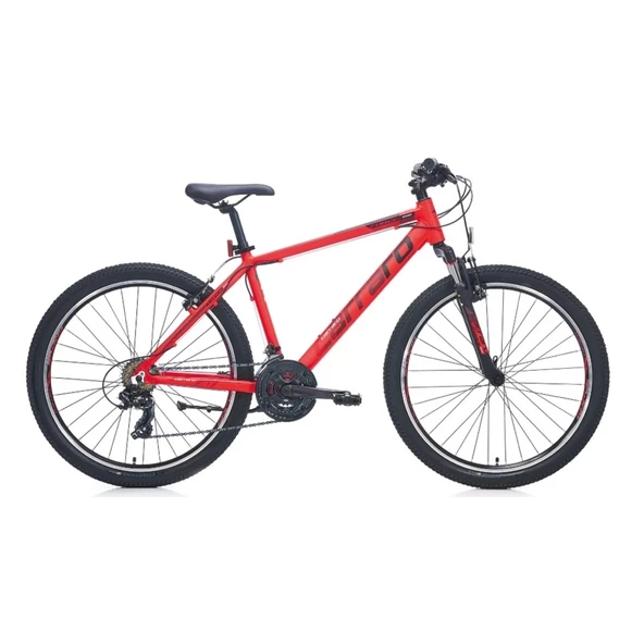 Carraro Force 400 V Fren 21 Vites 24 Jant Dağ Bisikleti Mat Kırmızı Siyah