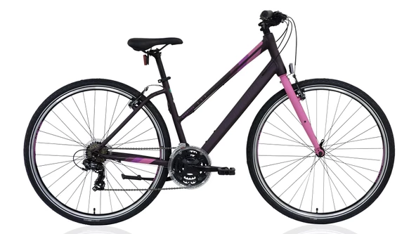 Carraro Sportive 322 V Fren 21 Vites 28 Jant Şehir Bisikleti Mürdüm Pembe 44 Kadro