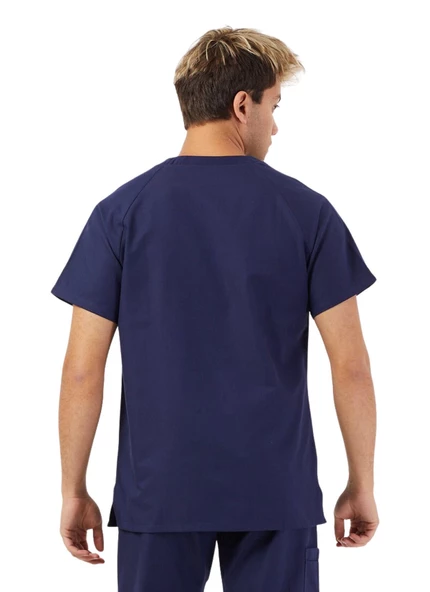 BASIC Erkek Koton Lacivert Üniforma Üst - Resim 2