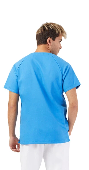 BASIC Erkek Koton Turkuaz Üniforma - Resim 8