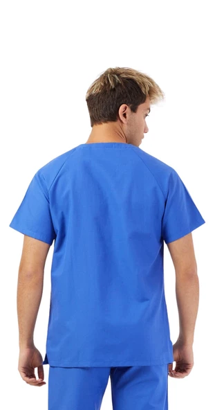 BASIC Erkek Koton Turkuaz Üniforma - Resim 6