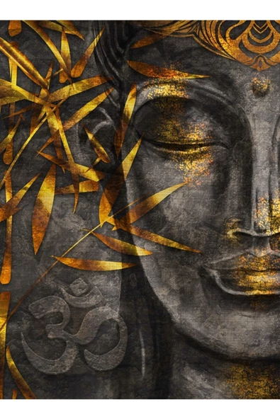 Altın Kadın Canvas Tablo (50x70) - Resim 3