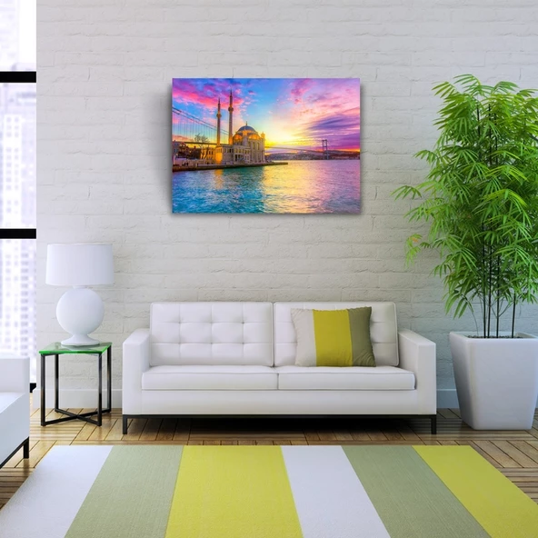 Büyük Mecidiye Camii Kanvas Tablo 50 x 70 - Resim 2