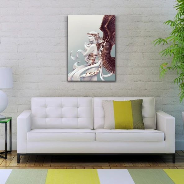 Tanrıça Heykel Görseli Kanvas Tablo 50 x 70 - 2