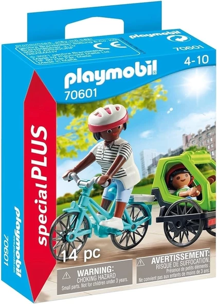 Playmobil 70601 Special Plus Bisiklet Gezisi, eğlenceli yaratıcı rol yapma, oyun seti 4 yaş ve üzeri çocuklar için uygun