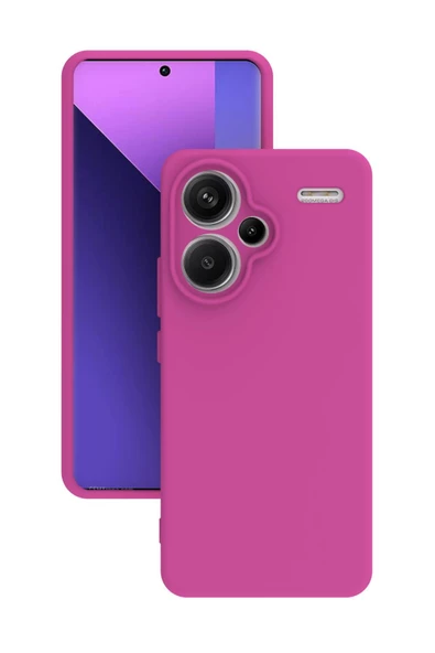 Xiaomi Redmi Note 13 Pro Plus 5G Kılıf Kamera Korumalı Silikon Rubber Arka Kapak - 8
