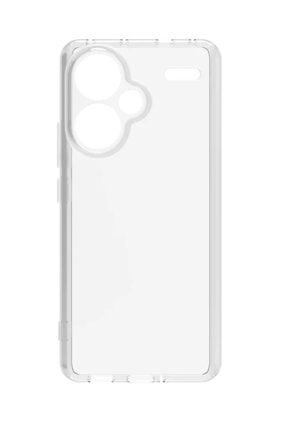 Xiaomi Redmi Note 13 Pro Plus 5G Kılıf Kamera Korumalı Silikon Rubber Arka Kapak - 11