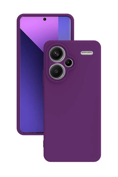 Xiaomi Redmi Note 13 Pro Plus 5G Kılıf Kamera Korumalı Silikon Rubber Arka Kapak - 7