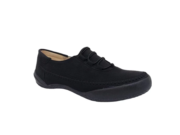 Zerhan 226 Kadın Siyah Günlük Kullanım Loafer Ayakkabı - 2