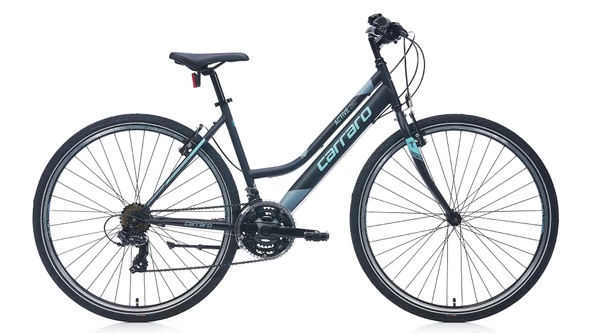 Carraro Active 282 V Fren 21 Vites 28 Jant Şehir Bisikleti Siyah Mor 46 Kadro - Resim 3