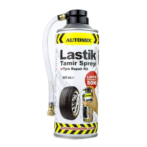 AUTOMİX LASTİK TAMİR SPREYİ 400 ML