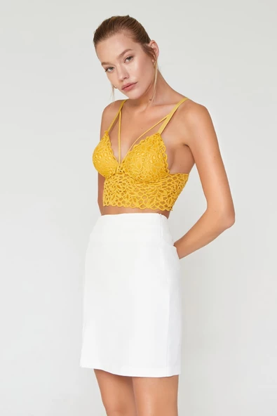 Cansoy Dantelli Hardal Bralet Takım - 6