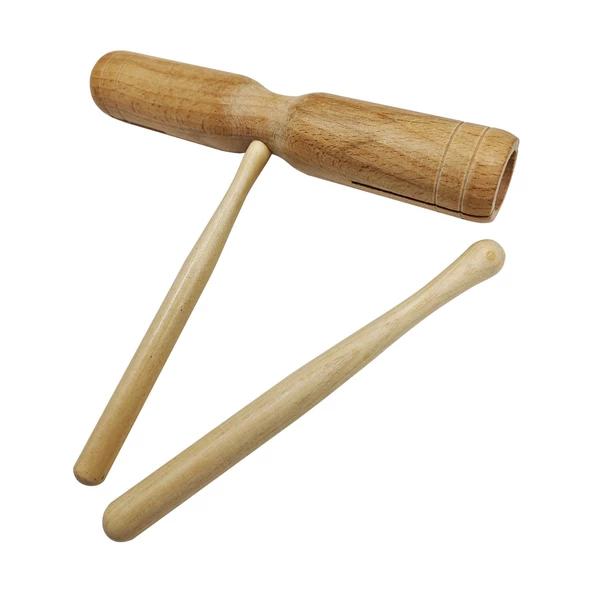 Jwin JDH-402 Tik-Tak Ahşap Blok Vurmalı Çalgı Orff - Ritim Aleti - 2