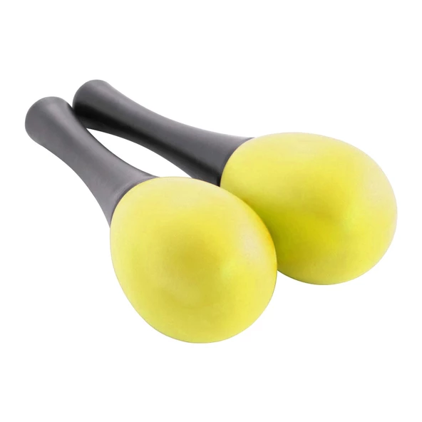 Jwin PM-202 Saplı Marakaş Orff - Ritim Aleti Seti - Sarı - 4