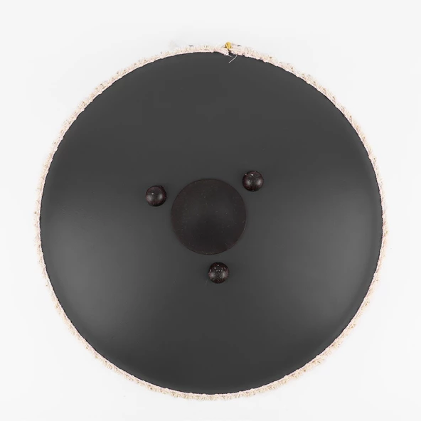Jwin JTN-1415 14 Inç 15 Ses Ton Çelik Handpan Tongue Drum Davulu - Siyah - 4