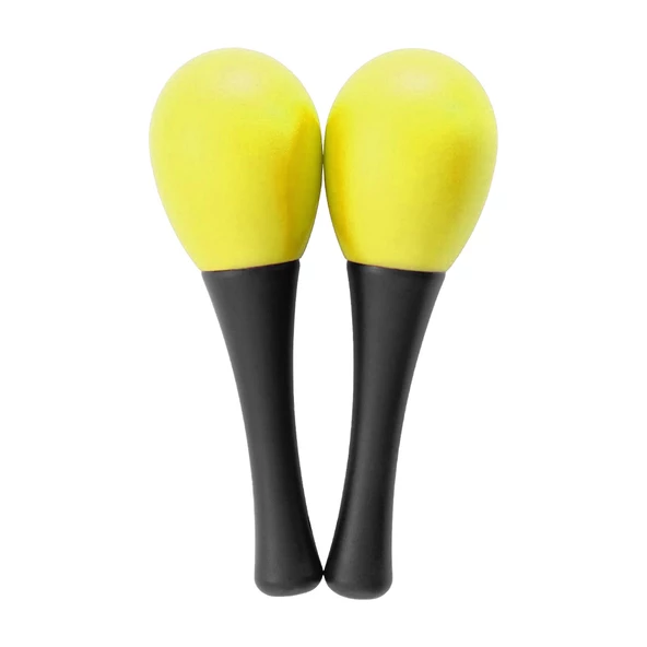 Jwin PM-202 Saplı Marakaş Orff - Ritim Aleti Seti - Sarı