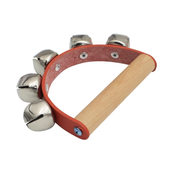 Jwin SZ-301D Ahşap Saplı Deri D Zil Orff - Ritim Aleti - 2
