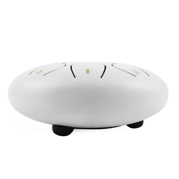 Jwin JTN-68 6 Inç 8 Ses Ton Çelik Handpan Tongue Drum Davulu - Beyaz - 3