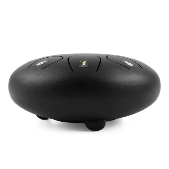Jwin JTN-68 6 Inç 8 Ses Ton Çelik Handpan Tongue Drum Davulu - Siyah - 3