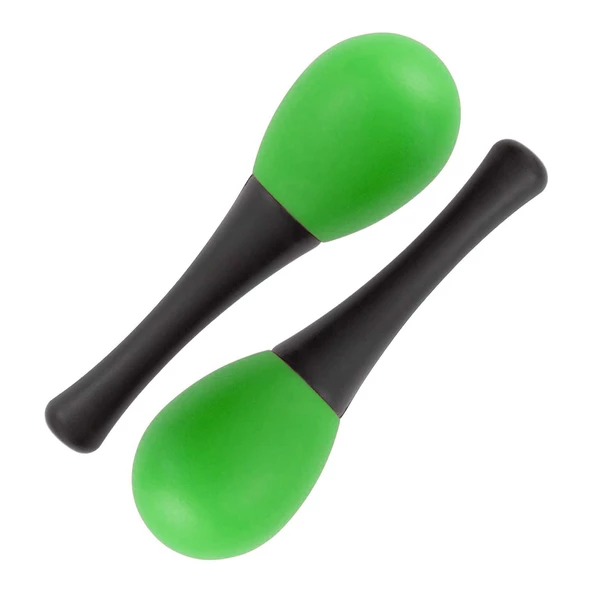 Jwin PM-202 Saplı Marakaş Orff - Ritim Aleti Seti - Yeşil - 5