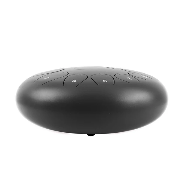 Jwin JTN-1213 12 Inç 13 Ses Ton Çelik Handpan Tongue Drum Davulu - Siyah - 3