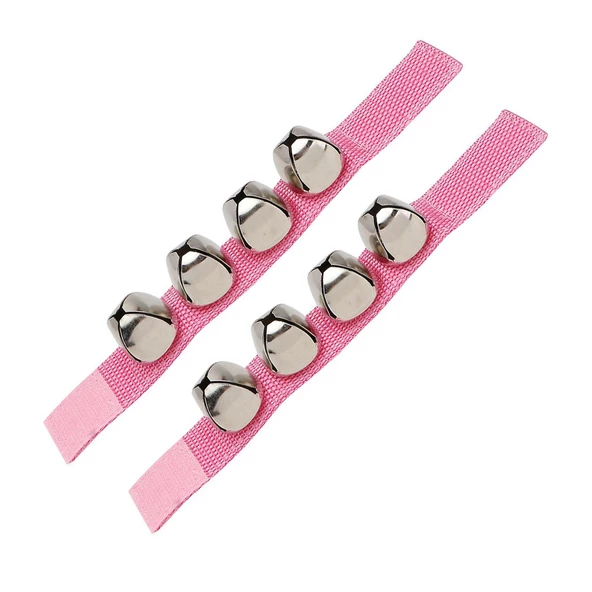 Jwin BZ-402 Bilek Zili Orff - Ritim Aleti Seti - Pembe - 2