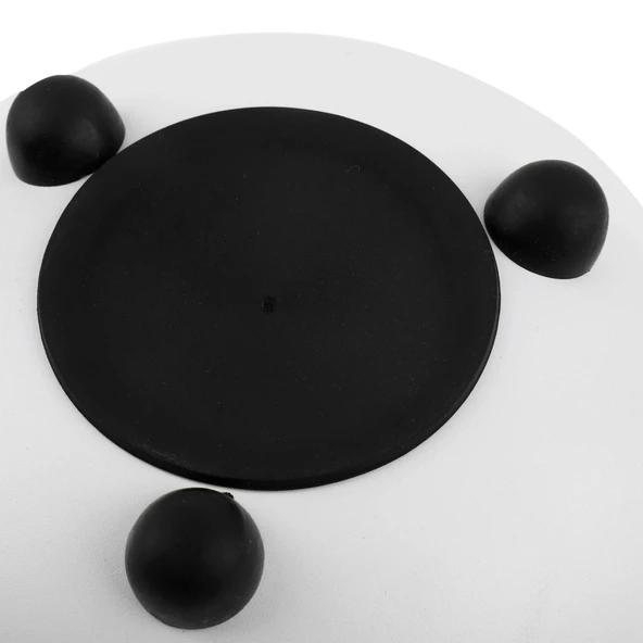 Jwin JTN-68 6 Inç 8 Ses Ton Çelik Handpan Tongue Drum Davulu - Beyaz - 4