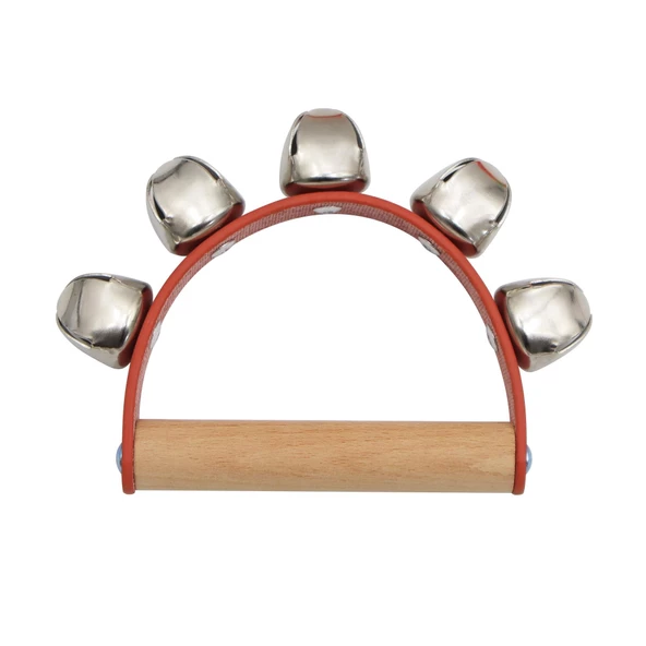 Jwin SZ-301D Ahşap Saplı Deri D Zil Orff - Ritim Aleti - 3