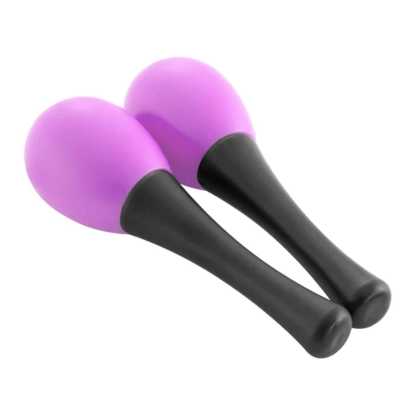 Jwin PM-202 Saplı Marakaş Orff - Ritim Aleti Seti - Pembe - 2