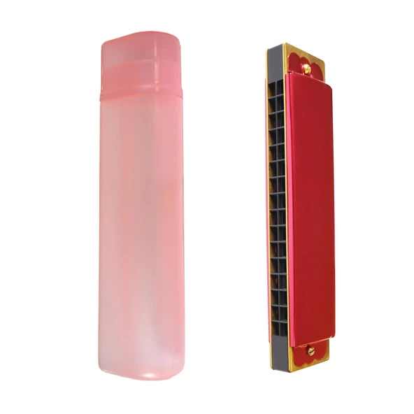 Jwin JM-16MP 16 Delikli Mızıka - Harmonika - Kırmızı