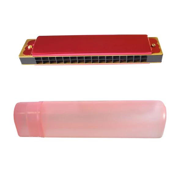 Jwin JM-16MP 16 Delikli Mızıka - Harmonika - Kırmızı - 2