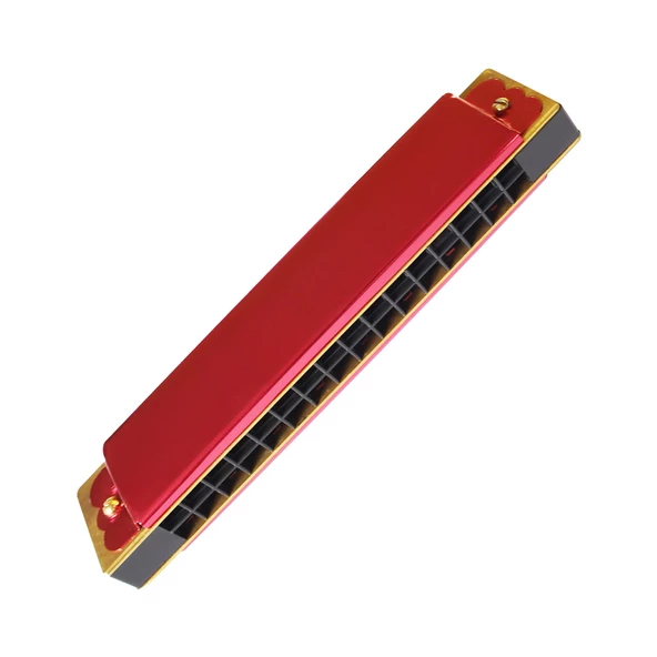 Jwin JM-16MP 16 Delikli Mızıka - Harmonika - Kırmızı - 3