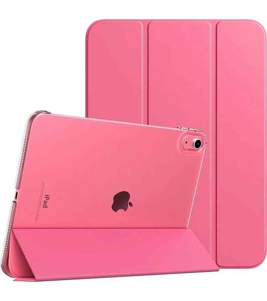 Apple iPad 10. Nesil 10.9" Kılıf PU Deri Smart Standlı Case A2696 A2757 A2777