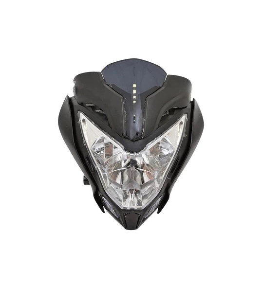 Bajaj Pulsar Ns 200 - Ns 150 Far Ve Grenajı Komple Siyah _Supermoto ürün görseli 1