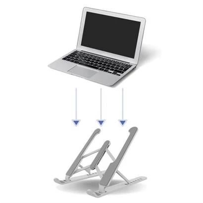 Periboia Ayarlanabilir Dizüstü Destek Tabanı Katlanabilir Taşınabilir Laptop Sehpası Yükseltici - 4