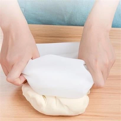 Periboia Orta Hamur Torbası Silikon Şeffaf Hamur Yoğurma Torbası Ekmek Makarna Mantı Hamuru Kolay - 2