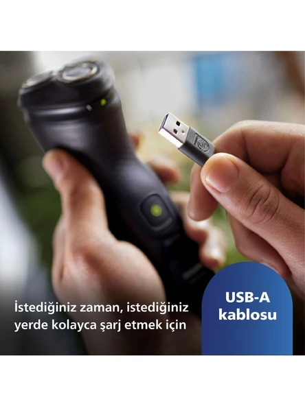 Philips X3021/00 Shaver 3000X Series Tıraş Makinesi - 6